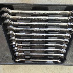 Snap On 12 Point Metric Flank Drive Plus Combination Wrench Set