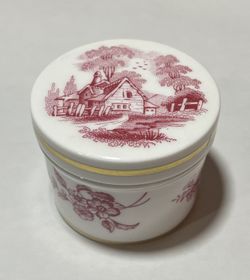 Vintage Spode Trinket Pillbox
