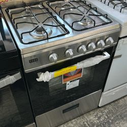Avanti 24 Inch Stove Range Stainless Steel 