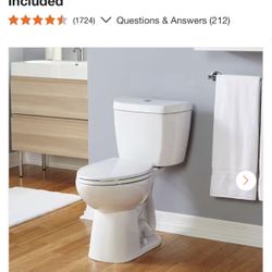 Stealth 2-Piece 0.8 GPF Ultra-High-Efficiency Single Flush Elongated Toilet in White, Seat Included