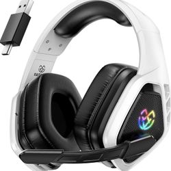Brand  New Wireless Bluetooth Gaming Headphones with Microphone. Dual 2.4 GHZ USB Adapter. 