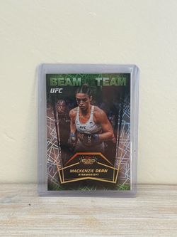 Mackenzie Dern Topps Stadium Club UFC Beam Team Card