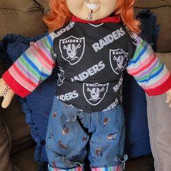 Chucky RAIDERS doll