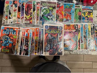 1980’s DC Comics. Superman/Flash/Aquaman/ The Warlord/ Blue beetle/ Etc.