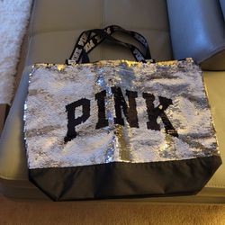 Pink Tote Bag 
