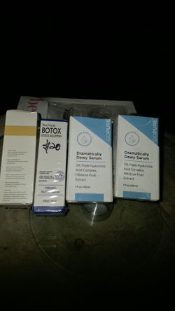 Creams Serums, And Facial Carw.