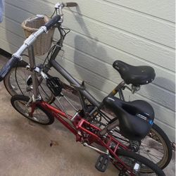 2 Folding Vintage Bike