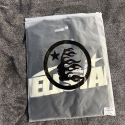 Hellstar black and white t shirt brand new size L