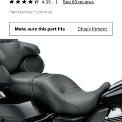 Harley Davidson Sundowner Seat - $225 Or Best Offer