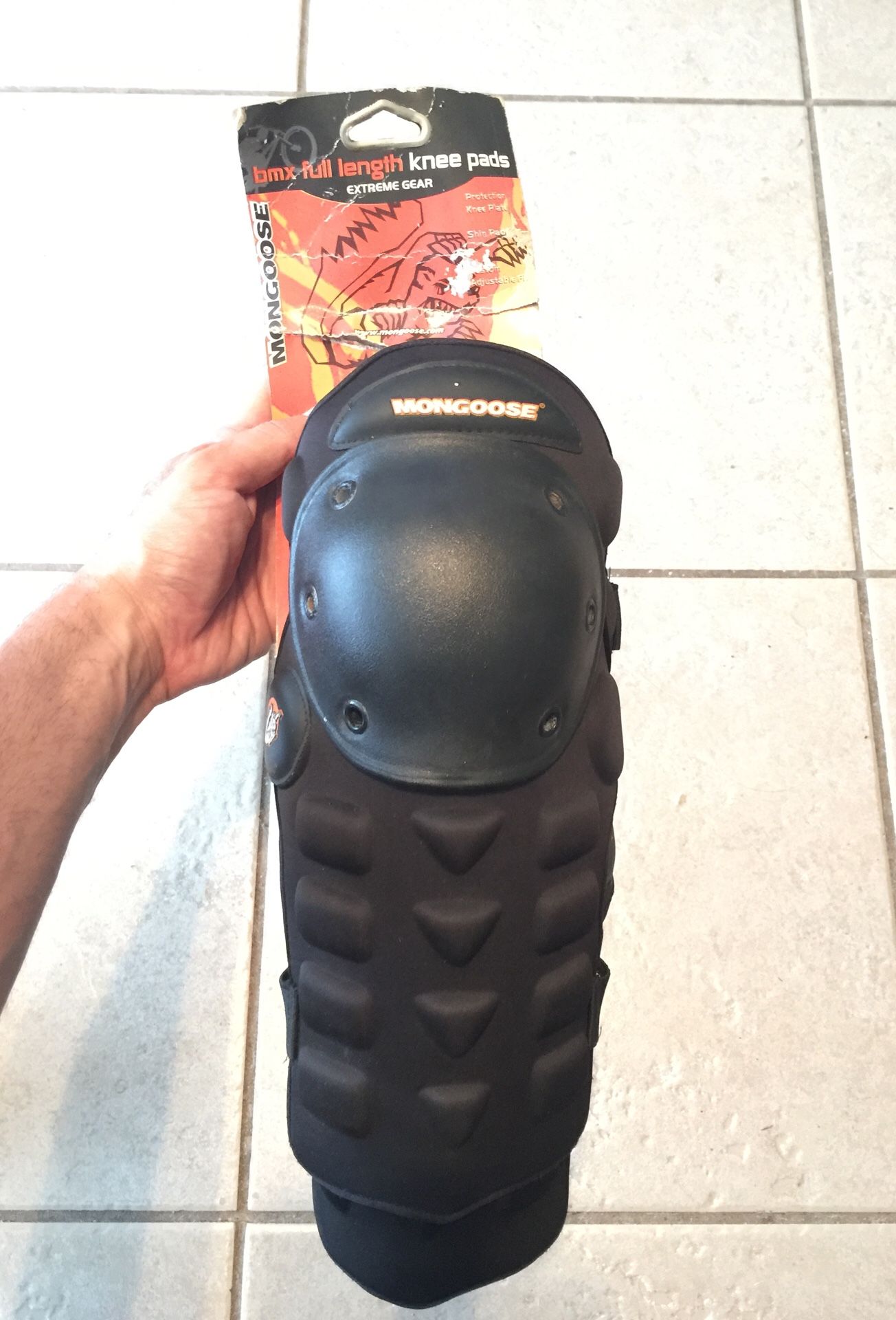 New Mongoose BMX Skateboard Knee shin pads
