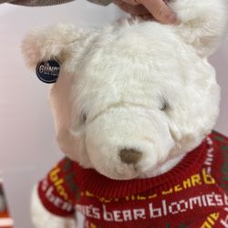 Bloomingdale’s Christmas Bloomies Bear 