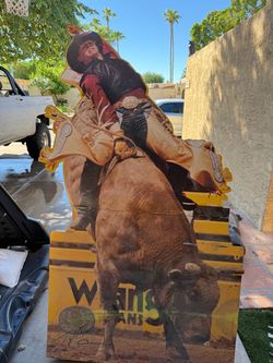 Wrangler huge sign