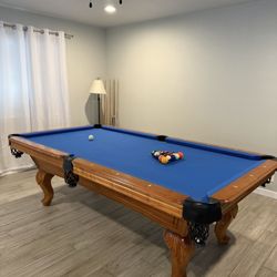 Gorgeous Pool Table Never Gets Used 
