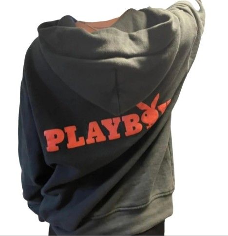 PLAYBOY HOODIE, UNISEX SIZE SMALL