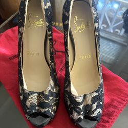 christian louboutin heels Size 7