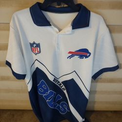 Buffalo Bills Medium Size NFL Logo Polo Shirt