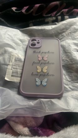 Purple Butterfly iPhone Phone Case