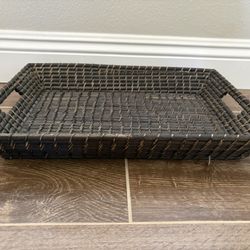 Rattan Tray w/Handles
