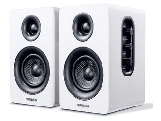 Xsanyun Bookshelf Speakers Pair White