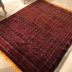 Hand made area rug