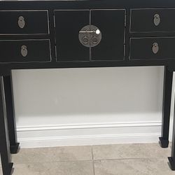 Black Console Table