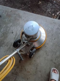 Mercury floor polisher/cleaner