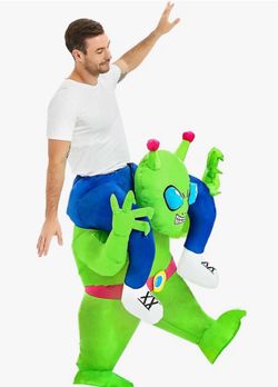 Inflatable alien costume