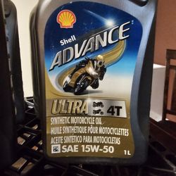 Shell Advance Ultra 4T Motorcycle Engine Oil