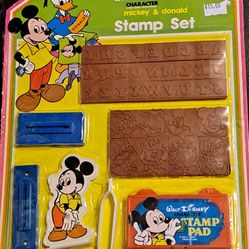 Disney Mickey and Donald stamp set