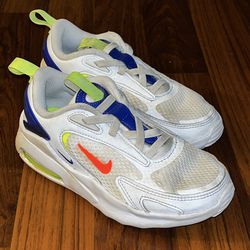 Nike Air Max Bolt PS White Indigo Burst Youth Shoes Size 11.5C
