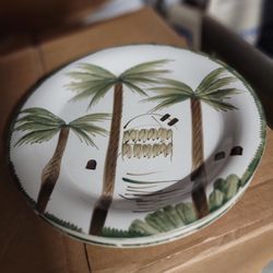Palm Tree Design Dishes