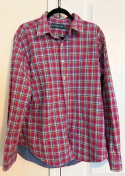 Ralph Lauren Plaid Button-Down Shirt