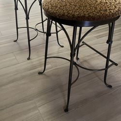 Charleston Forge Iron Bar Stool’s (2)