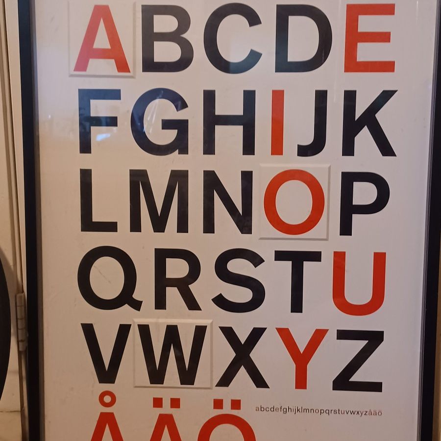 IKEA OLUNDA ALPHABET FRAME for Sale in San Antonio, TX - OfferUp