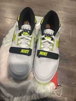 Nike Air Force 1 White Volt Sneakers 10.5