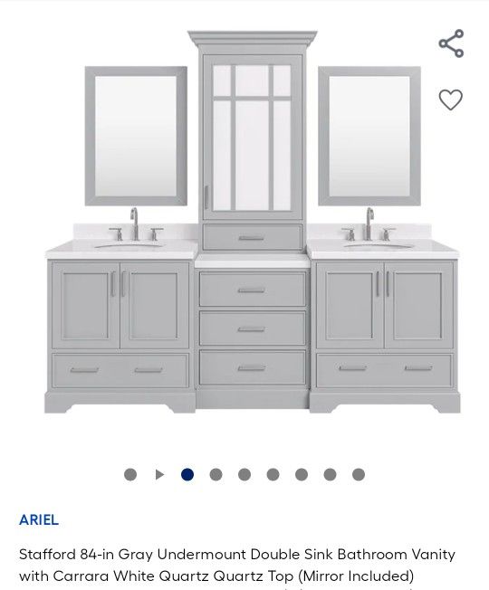 BNIB Ariel STAFFORD high End Vanity Kit