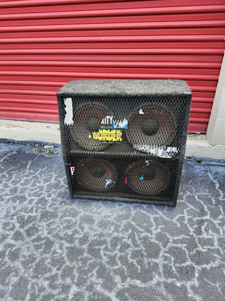 Tubeworks 4x10 Bass Cabinet speaker