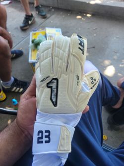 Kevin mier goalkeeper signed gloves