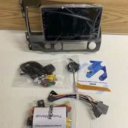 10.1" Android 13.0 Car GPS Stereo Radio Carplay for Honda CIVIC 2006-2011 w/CAM