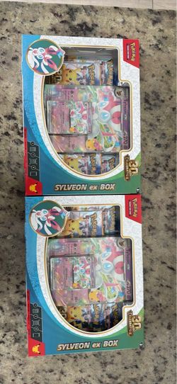 Pokemon 30th celebration sylveon ex box