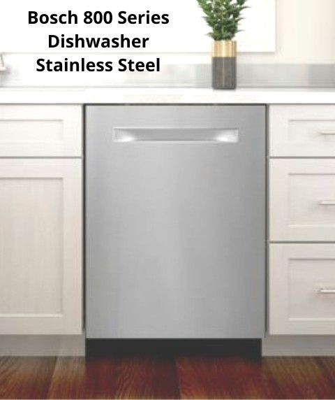 Bosch 800 Series Dishwasher 24'' Stainless steel

