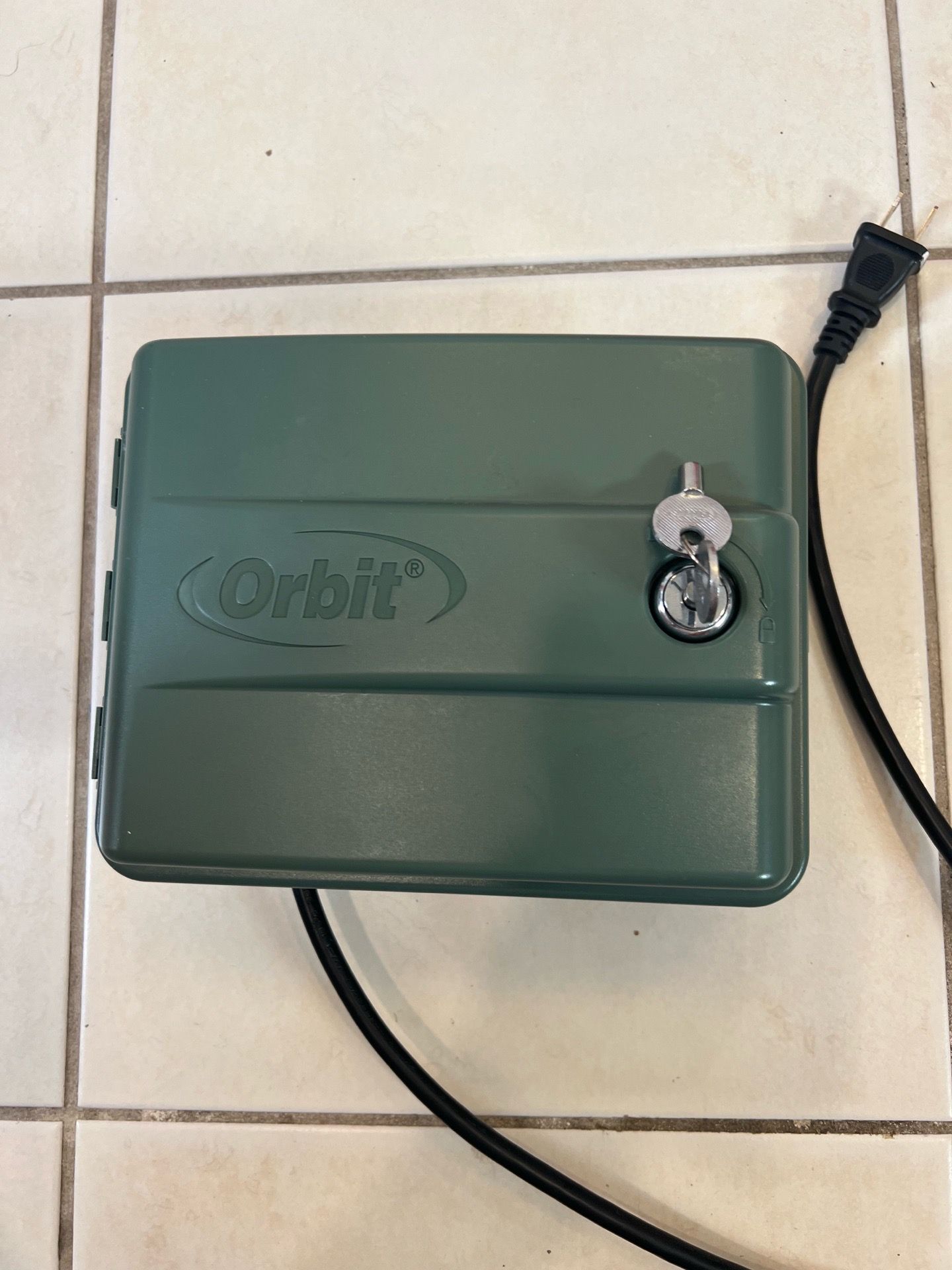 Orbit outdoor sprinkler system timer. 6 stations