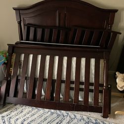 Baby Crib Chest Armoire Nightstand 