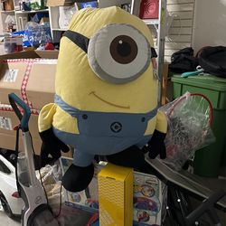 Super large Despicable Me Minion Plush Over 4 FT Tall!