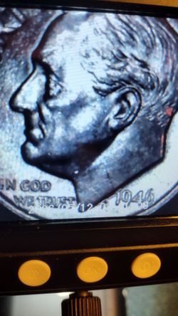 Roosevelt Dime 1946 Philadelphia Minted