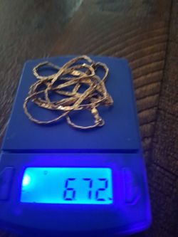 6.72 grams 14k Necklace