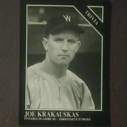 1991 Sporting News Joe Krakauskas Cleveland Indians #228 Baseball Card Vintage Collectible Sports Conlon Collection MLB
