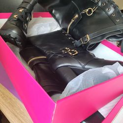 Price Drop*Never Worn* Black Thigh High Boots(7.5)