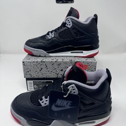 Air Jordan 4 Retro Bred Reimagined GS Brand New Size 6Y