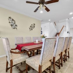 John Hall Designs Solid Wood Dining Room Table And Chairs